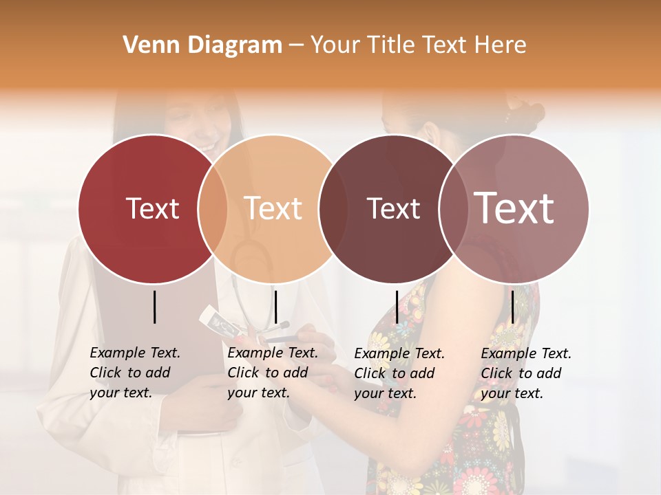 Pregnancy Isolated Human PowerPoint Template