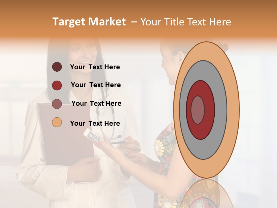 Pregnancy Isolated Human PowerPoint Template