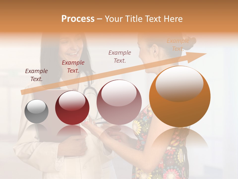 Pregnancy Isolated Human PowerPoint Template