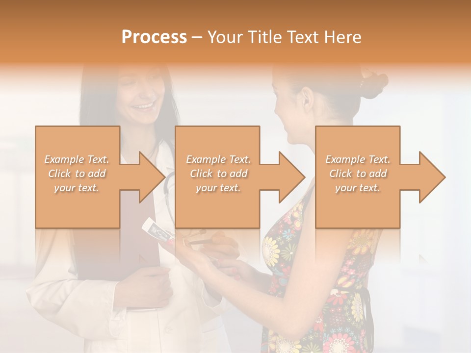 Pregnancy Isolated Human PowerPoint Template