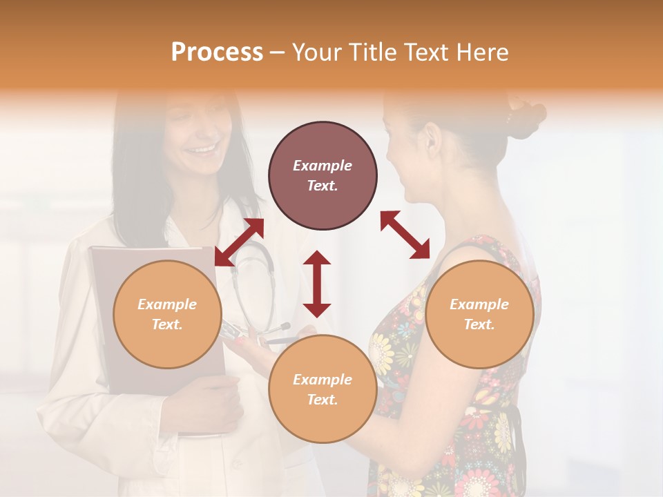 Pregnancy Isolated Human PowerPoint Template