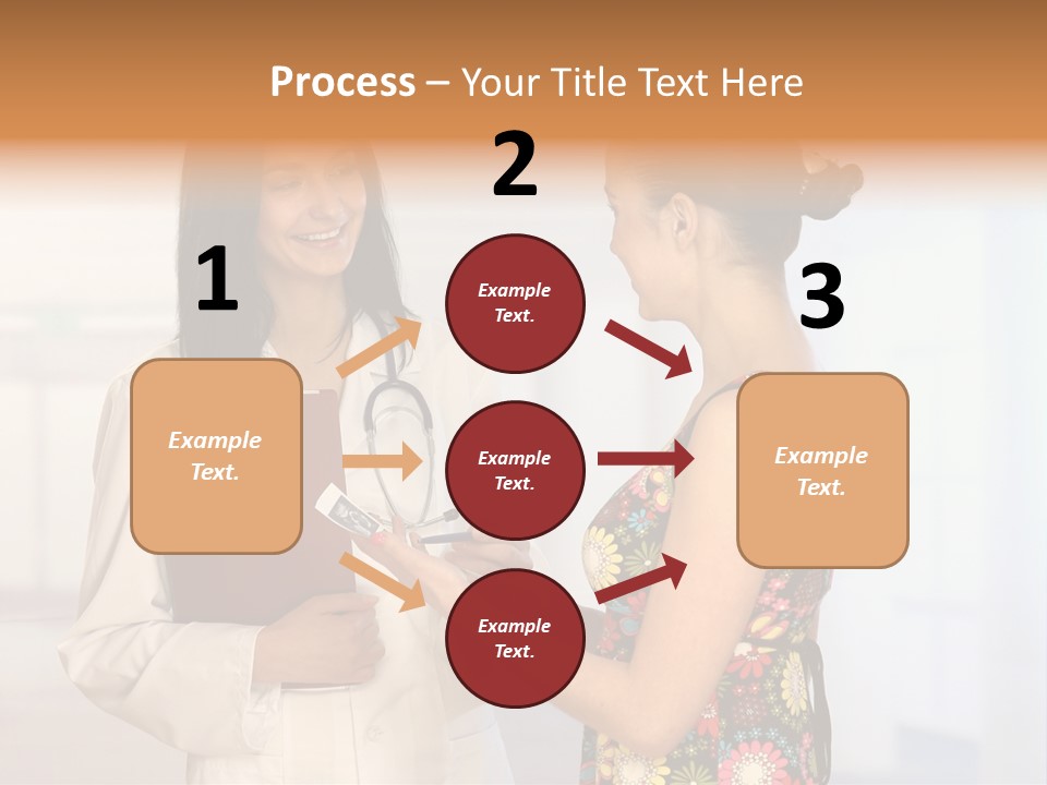 Pregnancy Isolated Human PowerPoint Template