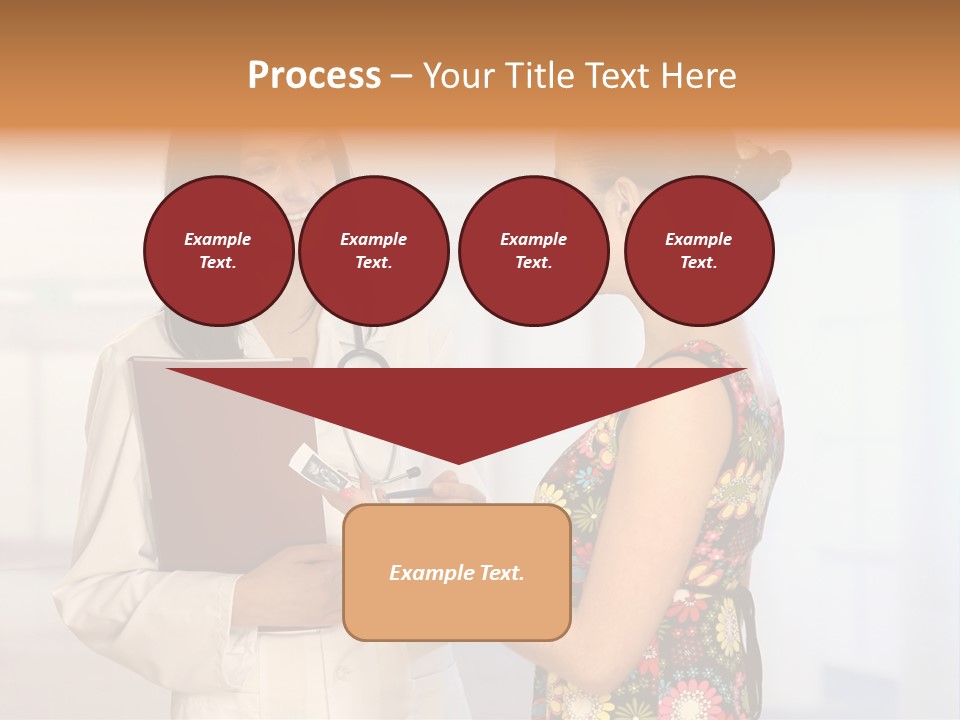 Pregnancy Isolated Human PowerPoint Template