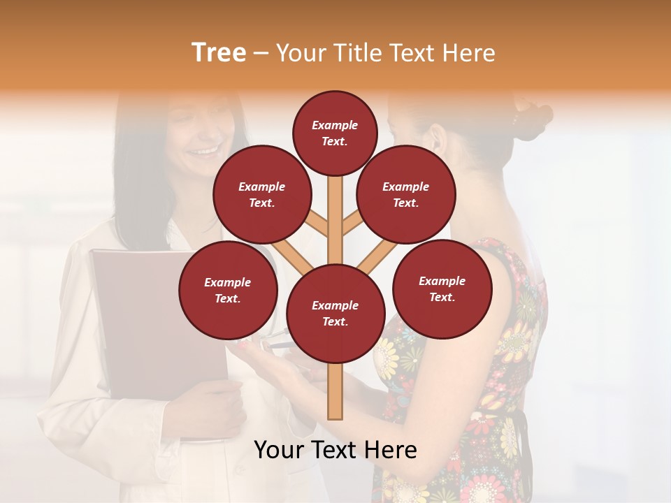 Pregnancy Isolated Human PowerPoint Template