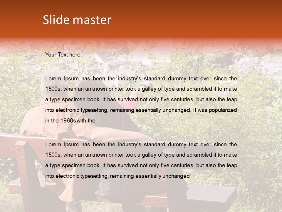 Leisure Rally Trekking PowerPoint Template