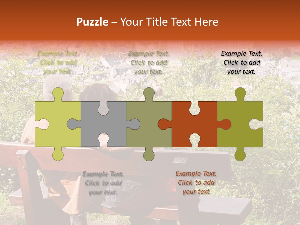 Leisure Rally Trekking PowerPoint Template