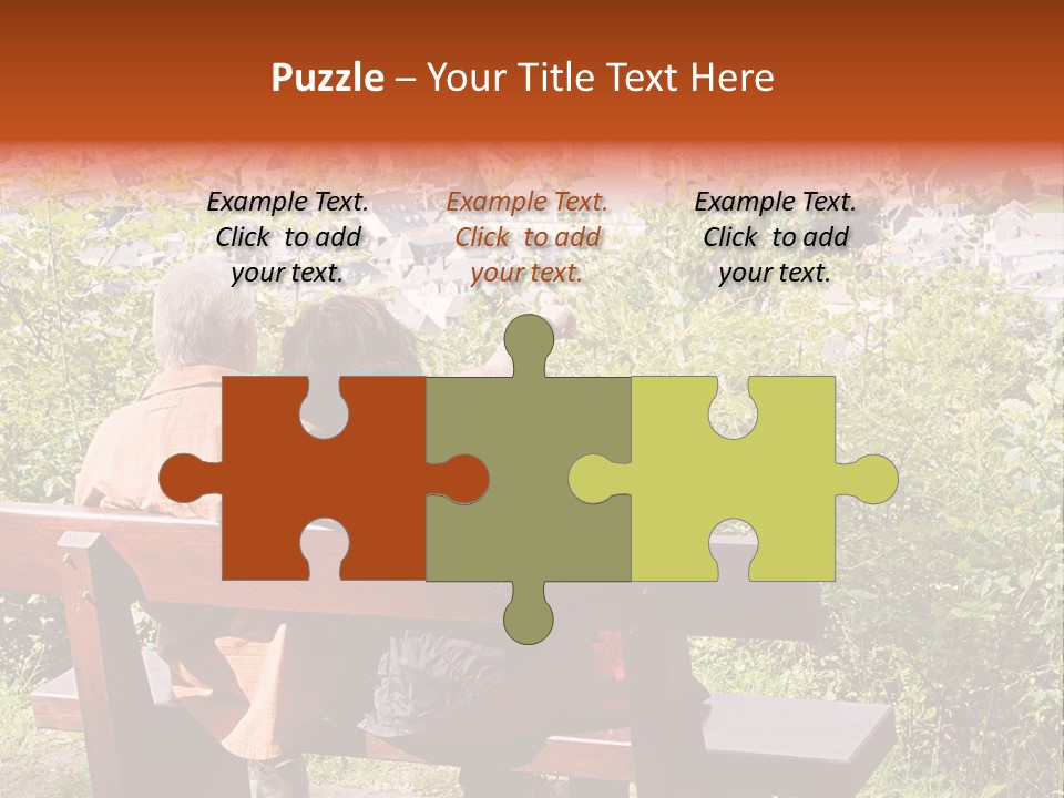 Leisure Rally Trekking PowerPoint Template