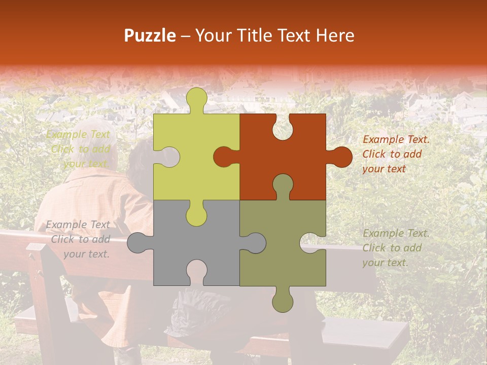 Leisure Rally Trekking PowerPoint Template