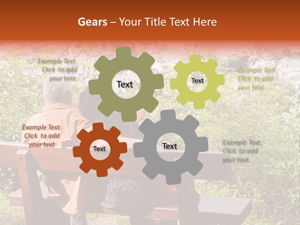 Leisure Rally Trekking PowerPoint Template