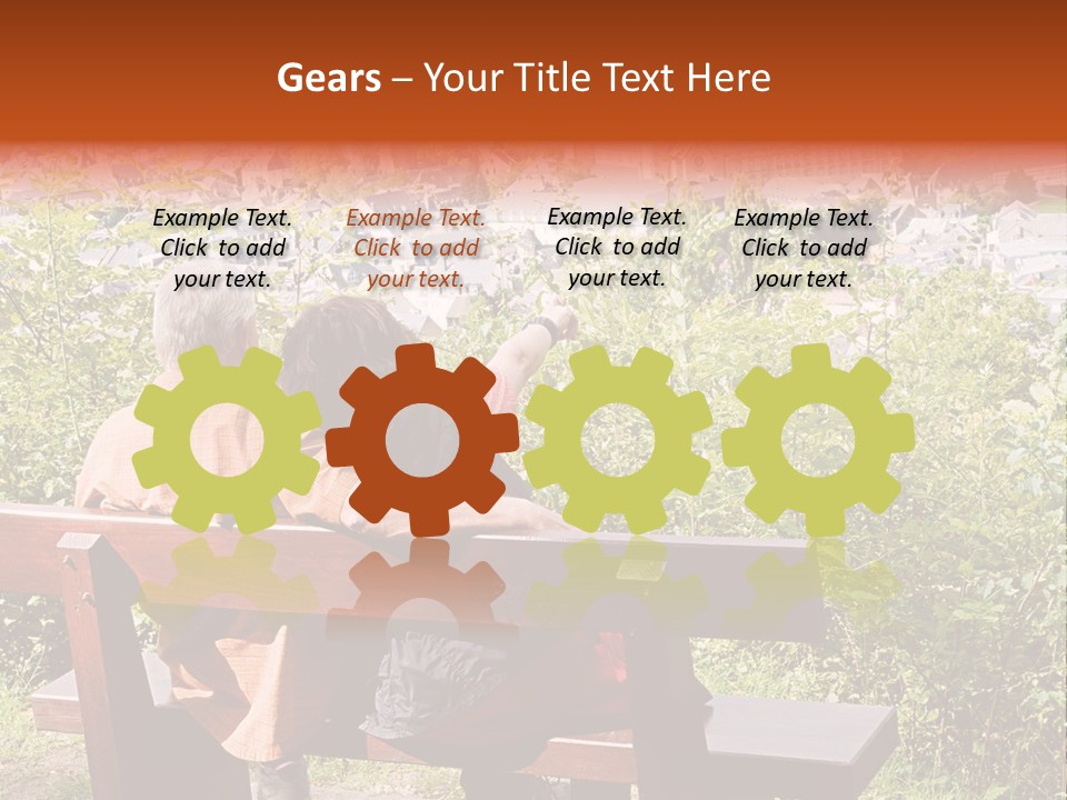 Leisure Rally Trekking PowerPoint Template