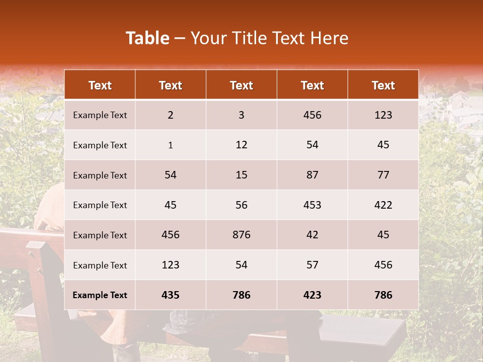 Leisure Rally Trekking PowerPoint Template