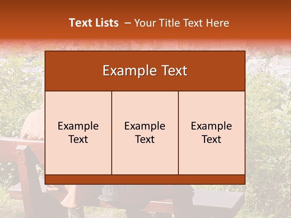 Leisure Rally Trekking PowerPoint Template