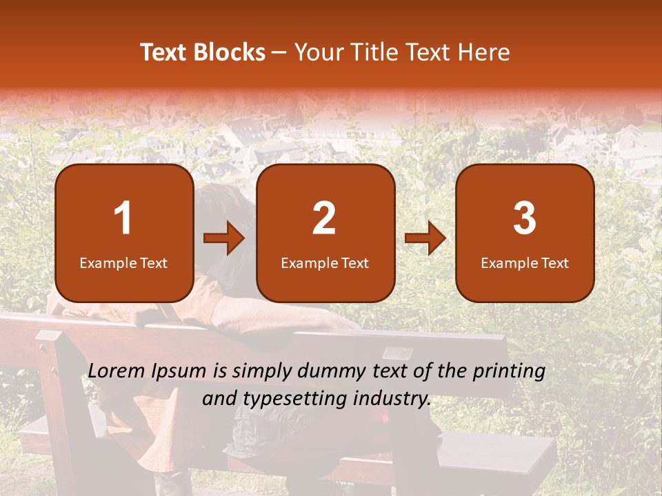 Leisure Rally Trekking PowerPoint Template