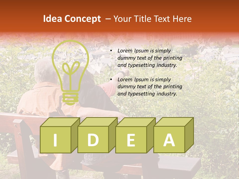 Leisure Rally Trekking PowerPoint Template