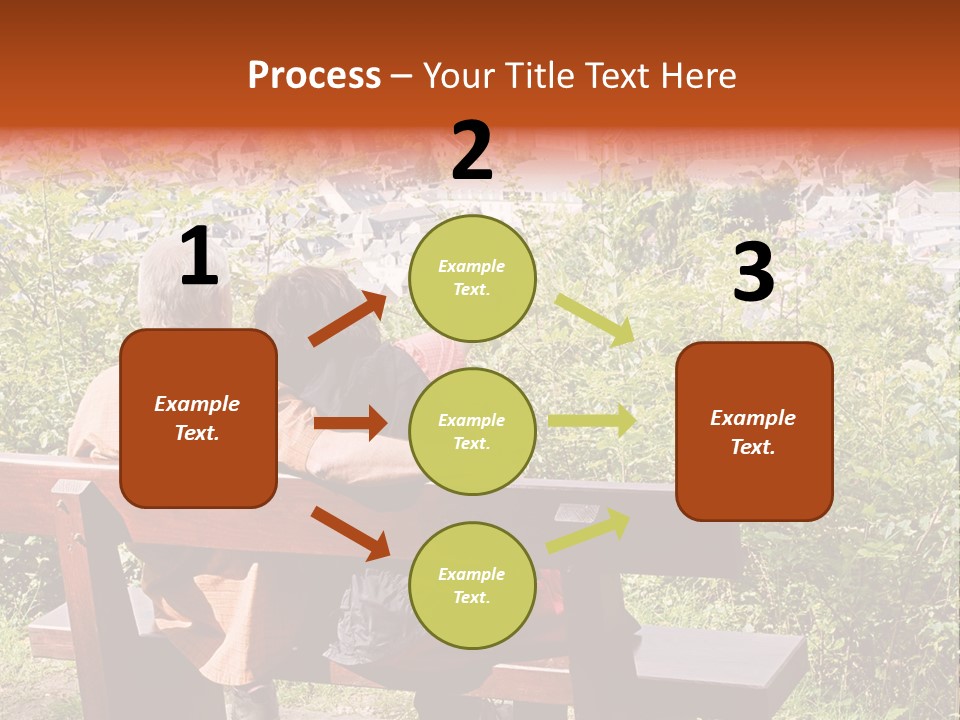 Leisure Rally Trekking PowerPoint Template