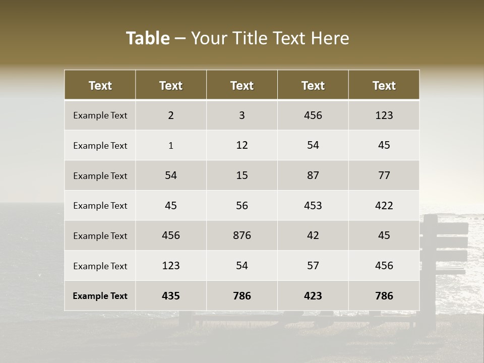 Silhouette Romantic Sitting PowerPoint Template