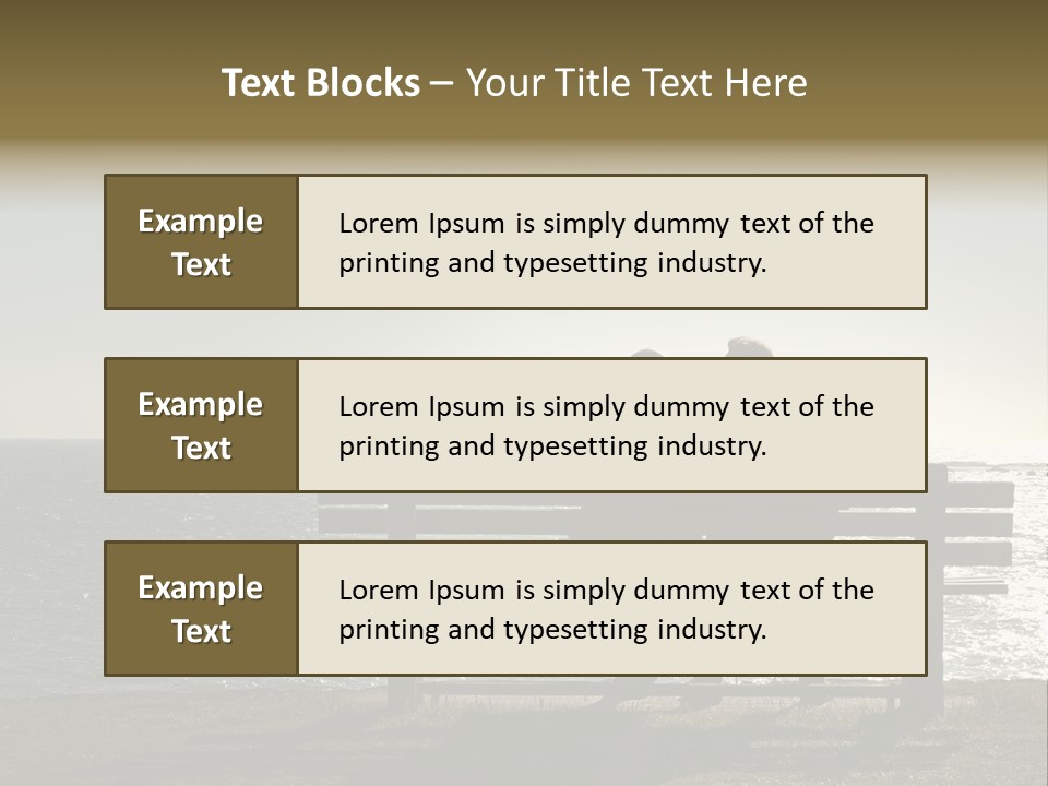 Silhouette Romantic Sitting PowerPoint Template