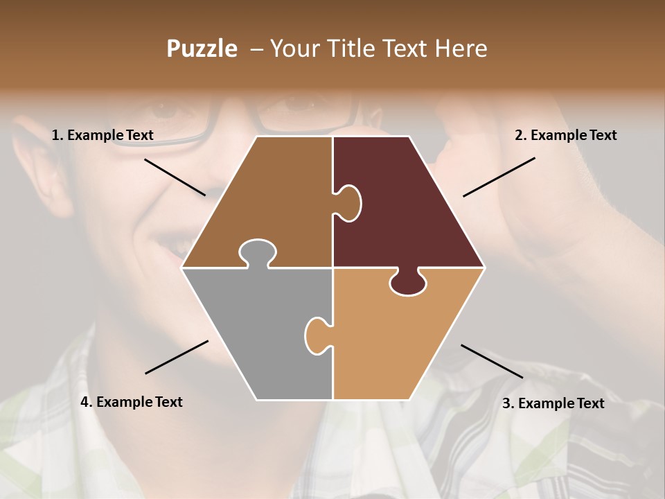 Excited Cool Shot PowerPoint Template