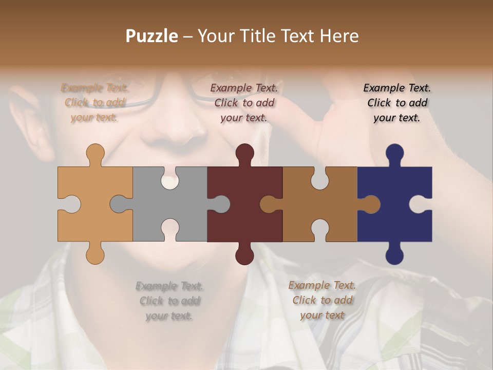 Excited Cool Shot PowerPoint Template