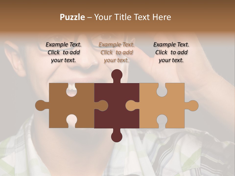 Excited Cool Shot PowerPoint Template