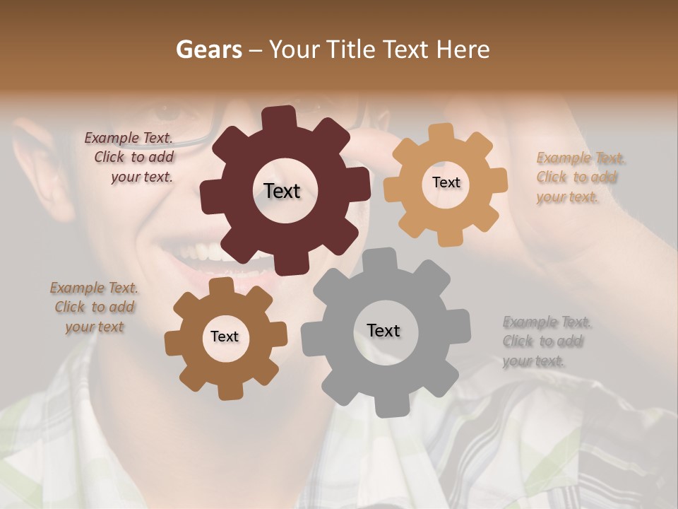 Excited Cool Shot PowerPoint Template