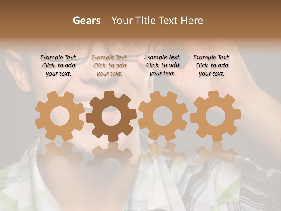 Excited Cool Shot PowerPoint Template