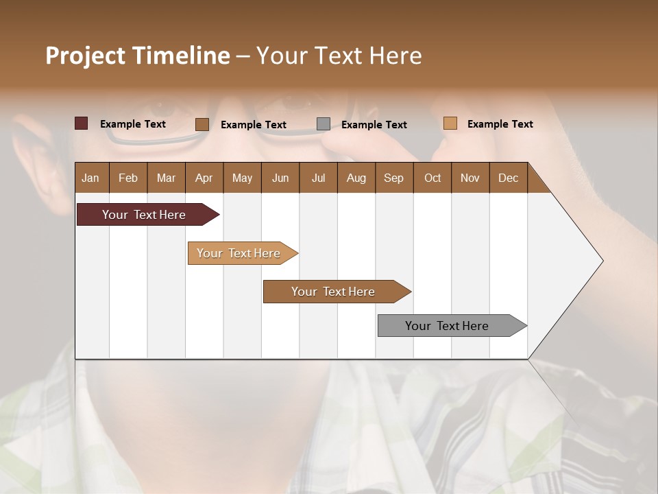 Excited Cool Shot PowerPoint Template