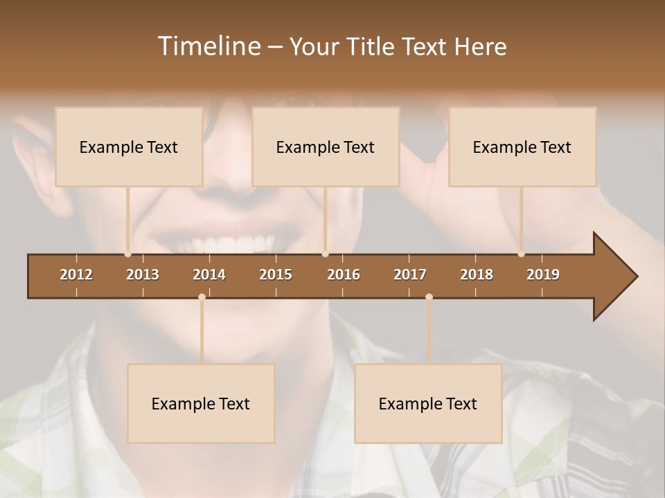 Excited Cool Shot PowerPoint Template