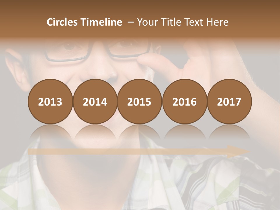 Excited Cool Shot PowerPoint Template