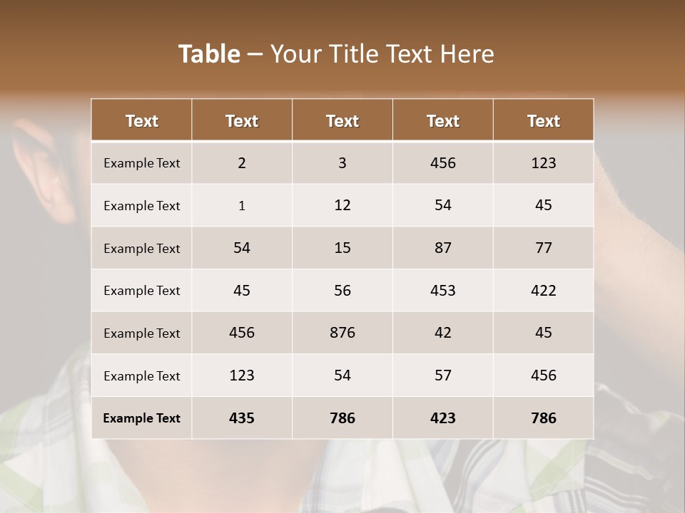 Excited Cool Shot PowerPoint Template