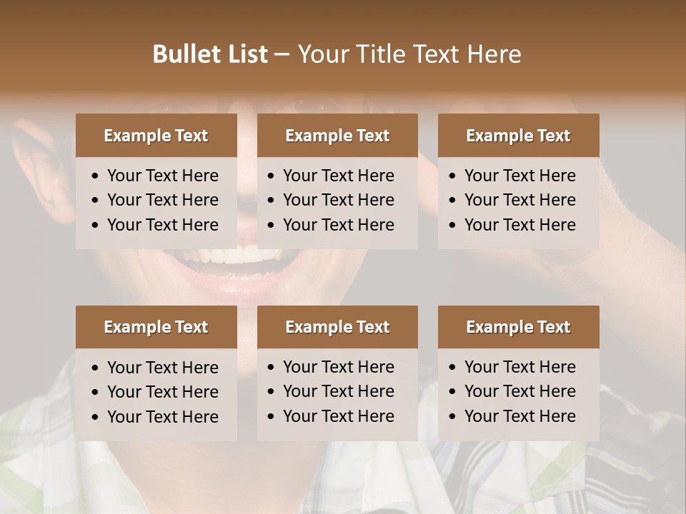 Excited Cool Shot PowerPoint Template