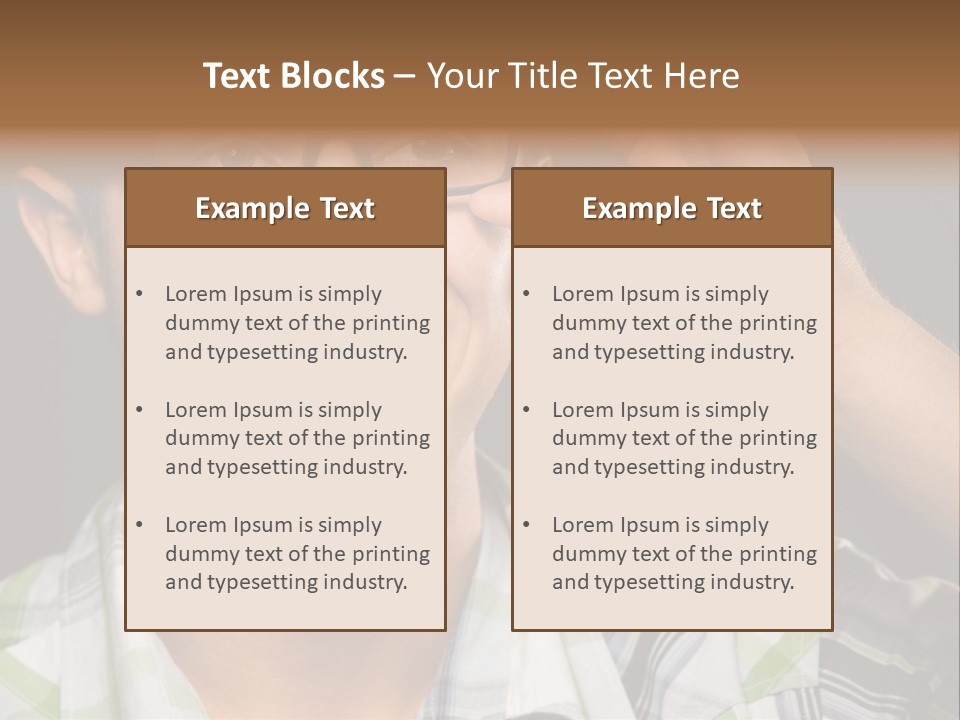 Excited Cool Shot PowerPoint Template