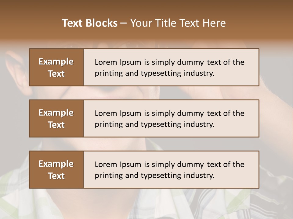 Excited Cool Shot PowerPoint Template