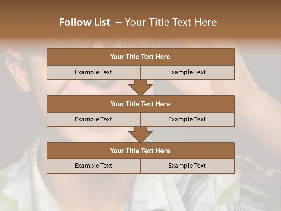 Excited Cool Shot PowerPoint Template