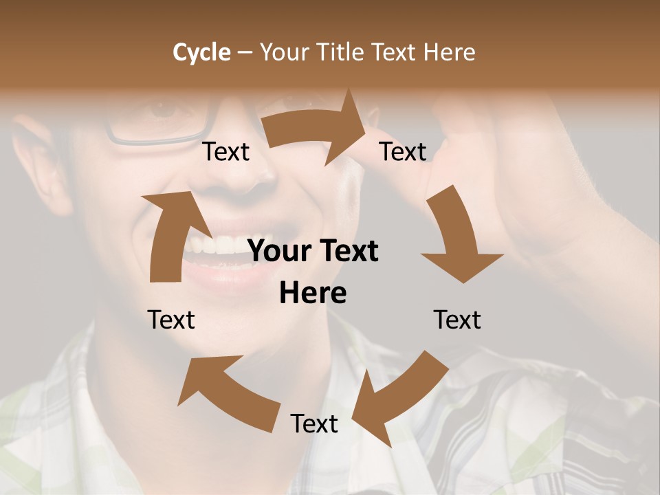 Excited Cool Shot PowerPoint Template