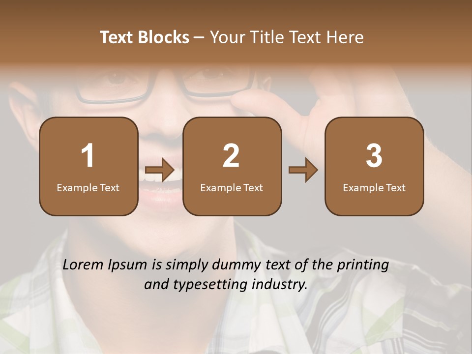 Excited Cool Shot PowerPoint Template