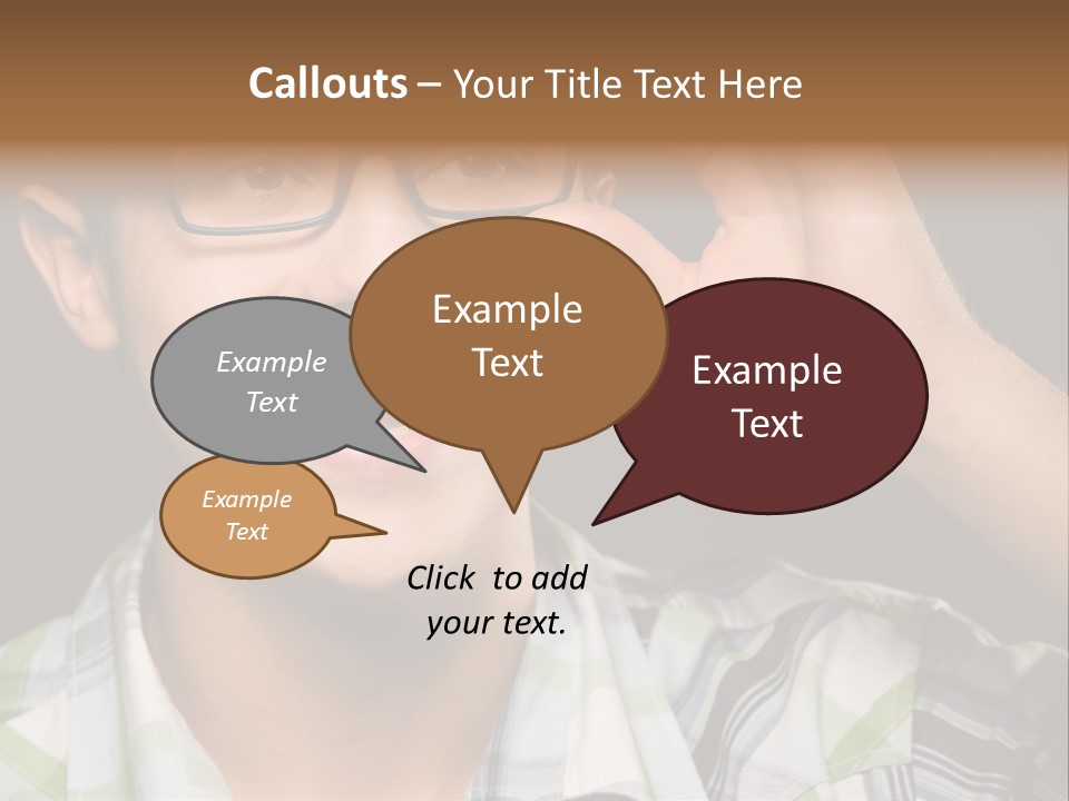 Excited Cool Shot PowerPoint Template