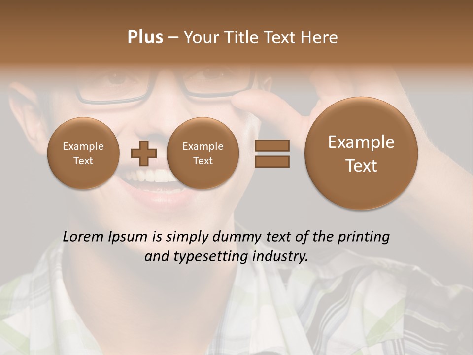 Excited Cool Shot PowerPoint Template