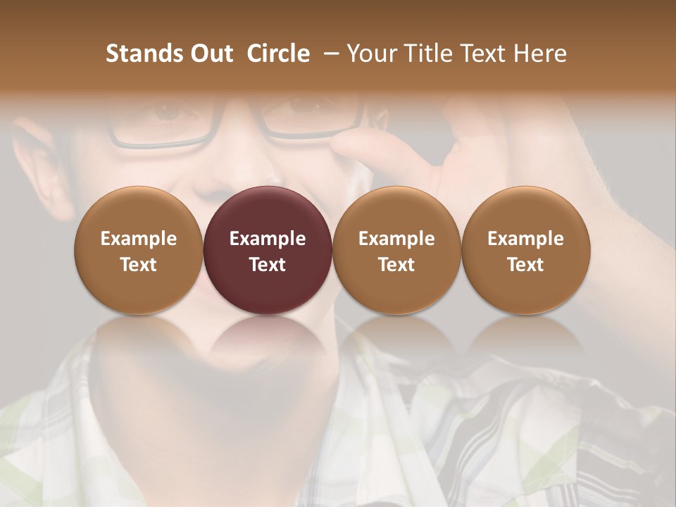 Excited Cool Shot PowerPoint Template