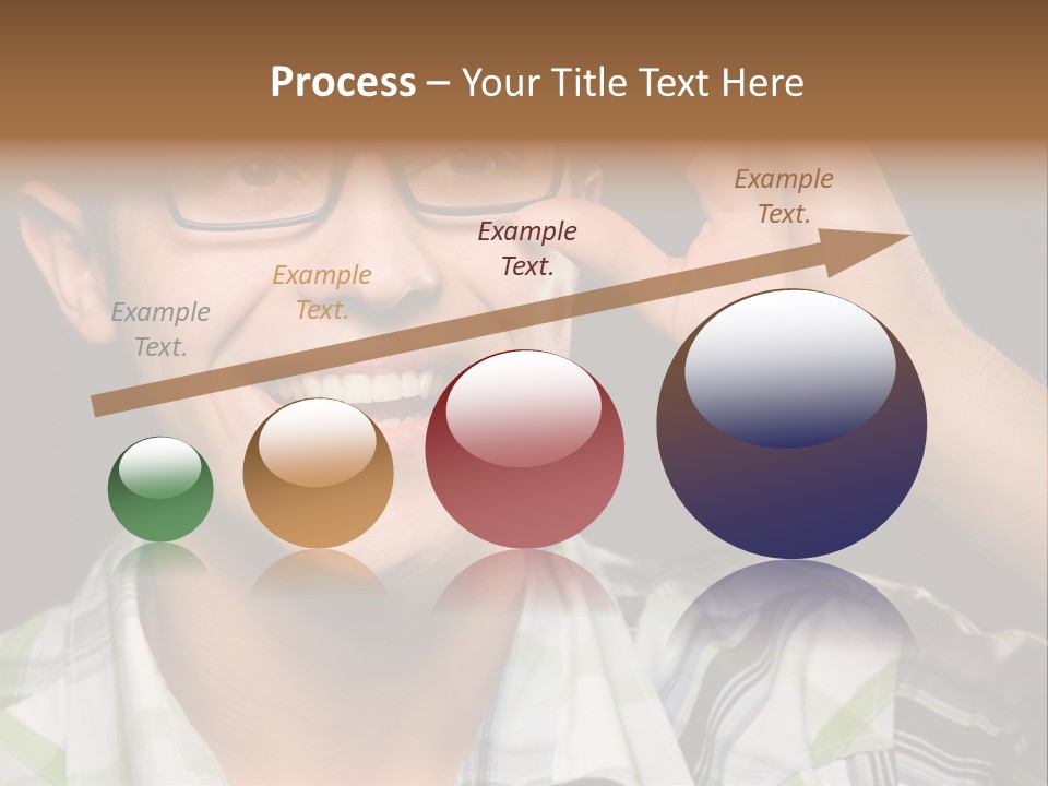 Excited Cool Shot PowerPoint Template