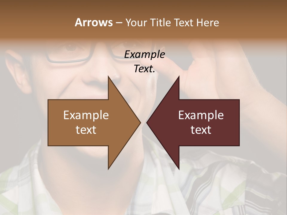 Excited Cool Shot PowerPoint Template