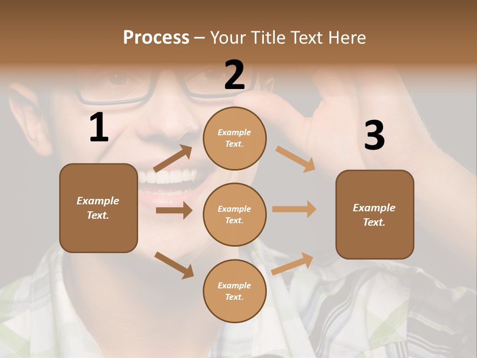 Excited Cool Shot PowerPoint Template