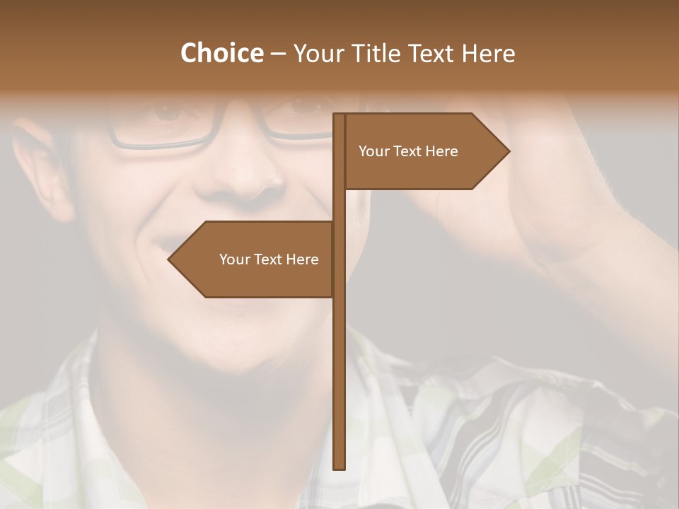 Excited Cool Shot PowerPoint Template