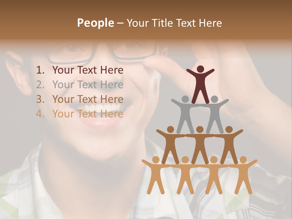 Excited Cool Shot PowerPoint Template