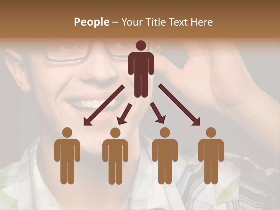 Excited Cool Shot PowerPoint Template