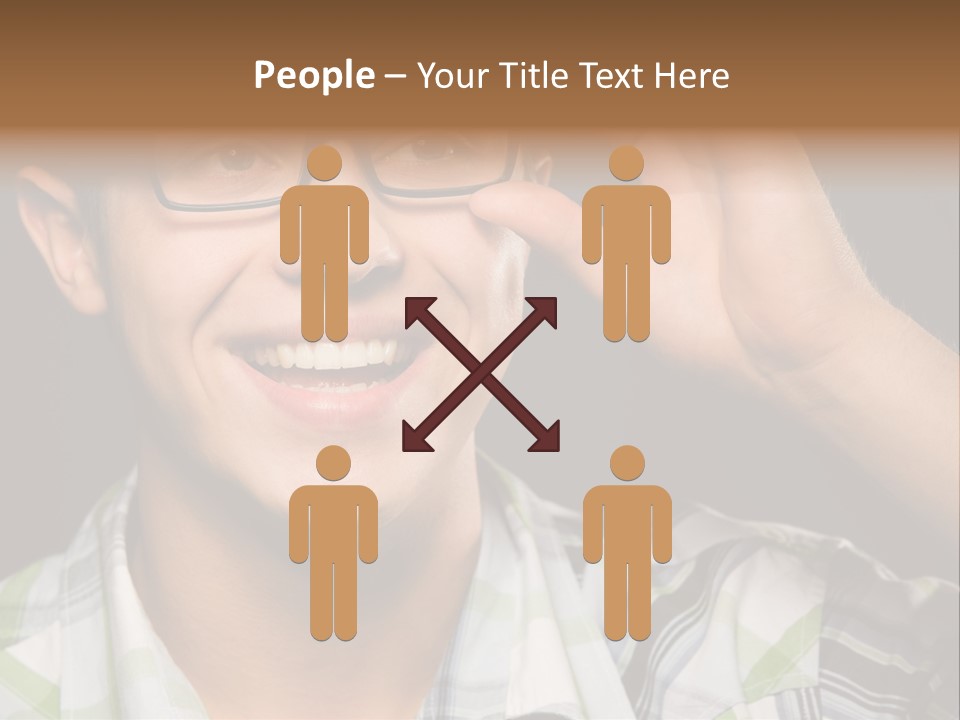 Excited Cool Shot PowerPoint Template