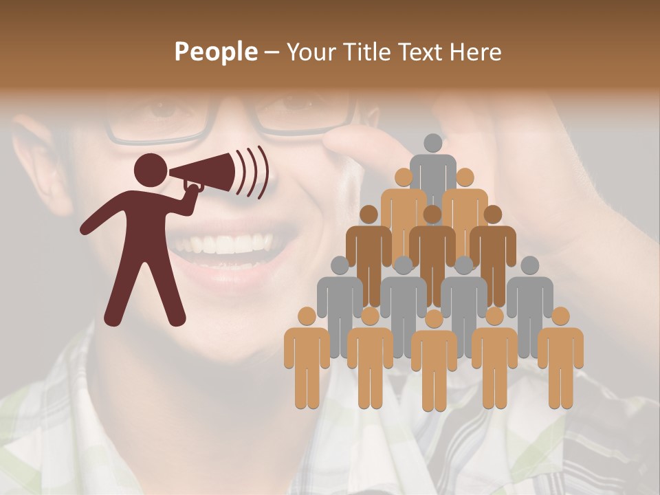 Excited Cool Shot PowerPoint Template