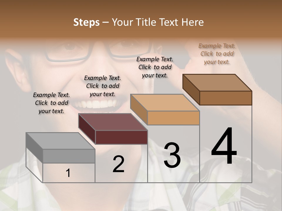 Excited Cool Shot PowerPoint Template