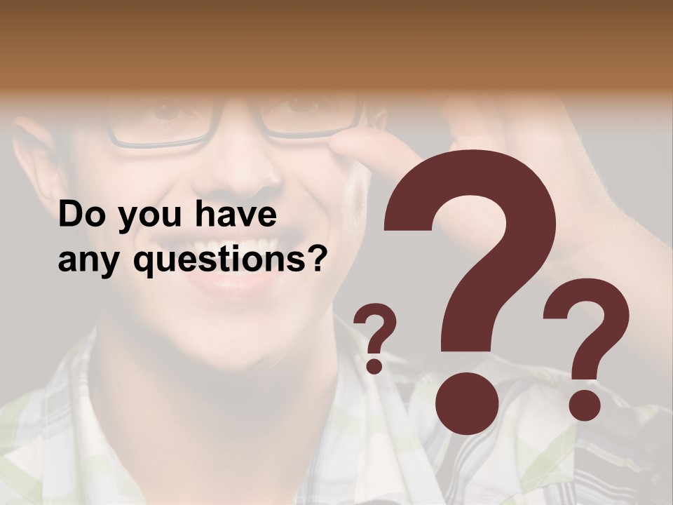 Excited Cool Shot PowerPoint Template