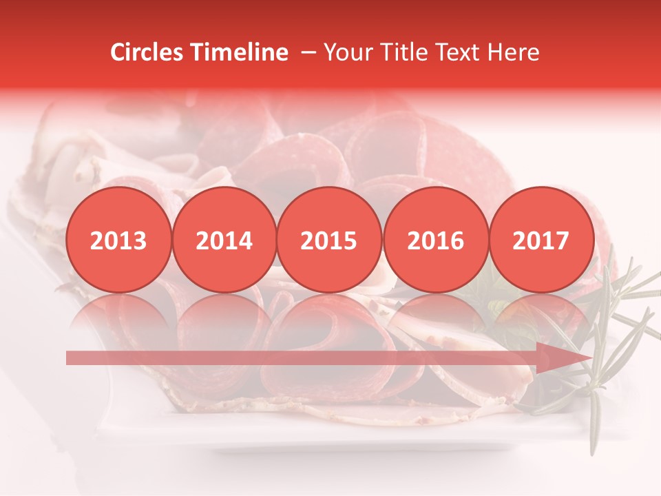 Fresh Herbs Piece PowerPoint Template